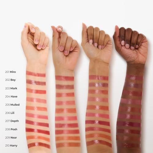 Laka 24HR Bonding Glow Lipstick, 3.7g/0.13oz., Long Lasting High-Shine Lipstick with Rich Color & Glassy Finish (#204 Have)