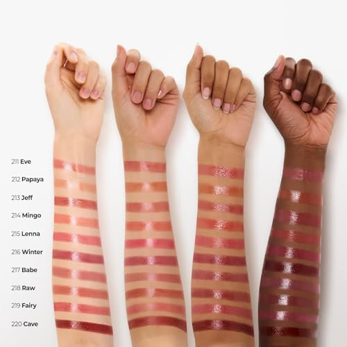 Laka 24HR Bonding Glow Lipstick, 3.7g/0.13oz., Long Lasting High-Shine Lipstick with Rich Color & Glassy Finish (#204 Have)
