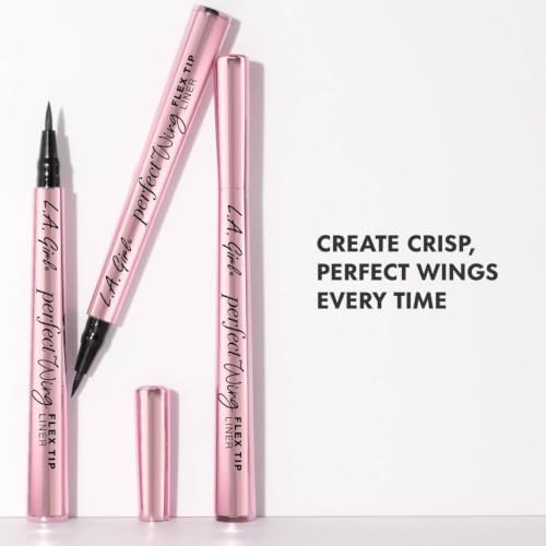L.A. Girl Perfect Wing Flex Tip Liner Midnight Black GLE700
