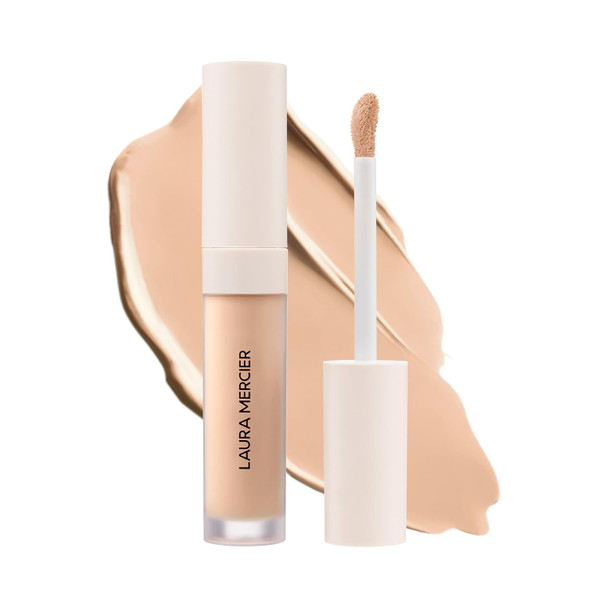 Laura Mercier Real Flawless Weightless Perfecting Serum Concealer, Long-Lasting, Waterproof, & Crease-Proof Wear, Buildable Coverage, Oil-Free