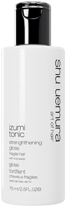 shu uemura art of hair Izumi Tonic Gloss – For Weak Hair, 2.5 Fl Oz | Nourishes with Japanese rice water, reduces breakage, and adds shine
