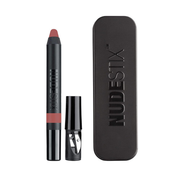 Nudestix Magnetic Matte Lip Color – 3-in-1 Long-Wear Lipstick, Lip Liner and  Lip Stain Pencil  Kiss-Proof, Transfer-Proof  Lightweight Matte Formula  Clean, Cruelty-Free Lip Makeup