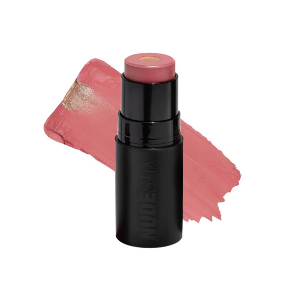 Nudestix Nudies Matte + Glow Core – Dual-Core Cream Blush Stick with Matte Color and Radiant Glow Balm for Cheeks, Eyes and  Lips   With Ceramides  Peptides and Vitamin E