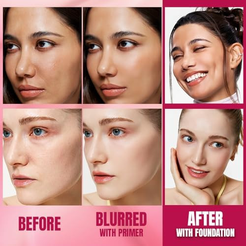 TFIT Delicate Silk Veil Primer Korean Face Makeup Primer Pore Minimizer & Fine Line Smoother Oil Control Waterproof & Sweatproof