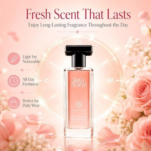 AVON Sweet Honesty Fragrance for Women Fresh Cedarwood Long Lasting Perfumes for Women