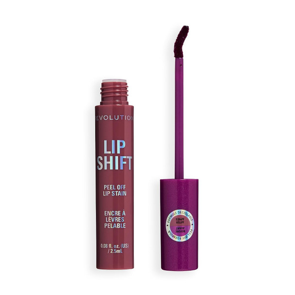 Revolution Lip Shift Peel Off Lip Stain Stellar Rose Long Lasting Lip Tint with Bold Pigment & Natural Finish