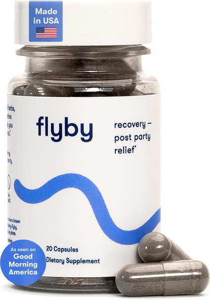 Flyby Recovery with DHM, Milk Thistle & Activated Charcoal