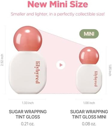 lilybyred Sugar Wrapping Tint Gloss Mini - 0.08 oz