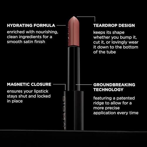Sigma Beauty Infinity Point Congac Nude Lipstick - Longwear Satin Finish Lipstick