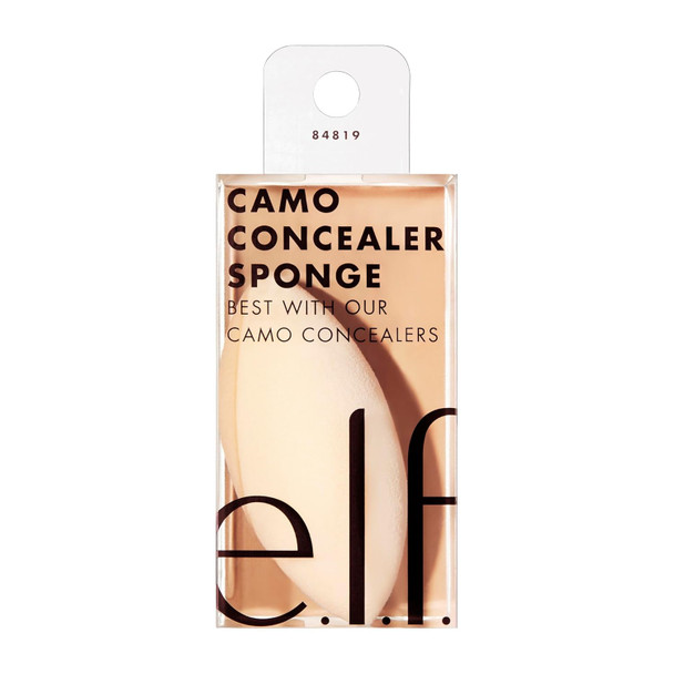 e.l.f. Camo Concealer Sponge, Makeup Sponge With Latex Free Foam & Dual-Pointed Ends For Blending, Vegan & Cruelty-Free