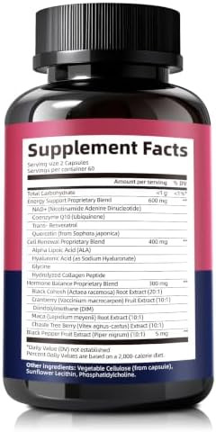 Femmetra Liposomal NAD+ Supplements for Women