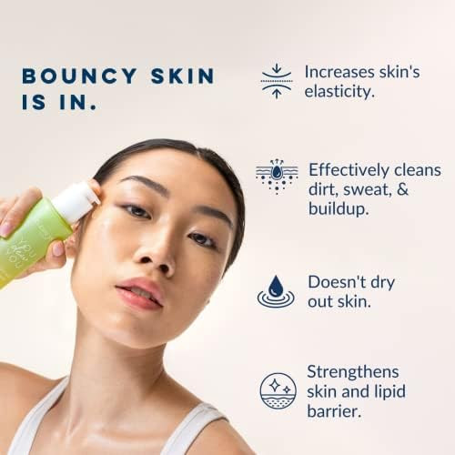 Clean Skin Club Acne Wash Facial Cleanser 5% Niacinamide Honeydew  White Tea Fragrance Cruelty Free