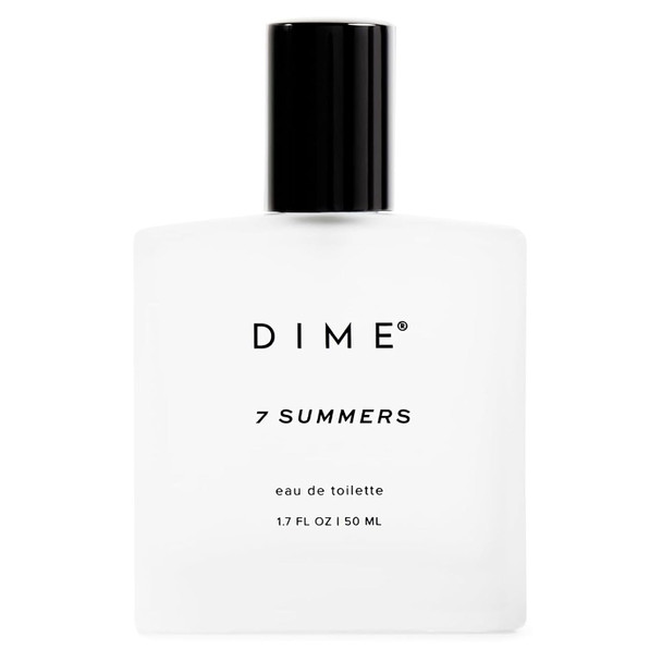 DIME Beauty 7 Summers Perfume for Women Sweet Floral Eau de Toilette with Bergamot Vanilla Orchid