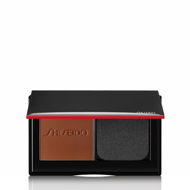 Shiseido Synchro Skin Self Refreshing Custom Finish Powder Foundation  24-Hour Sheer to Medium Buildable Coverage with Shine Control  Smudge Proof and Non-Comedogenic