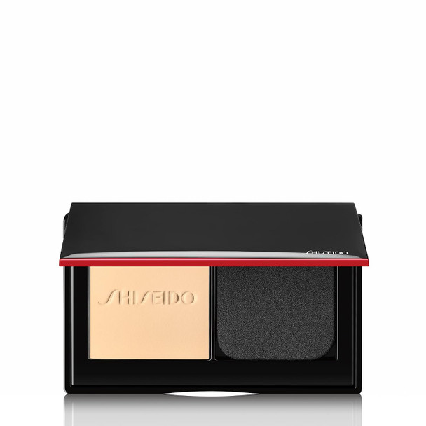 Shiseido Synchro Skin Self Refreshing Custom Finish Powder Foundation  24-Hour Sheer to Medium Buildable Coverage with Shine Control  Smudge Proof and Non-Comedogenic