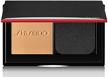 Shiseido Synchro Skin Self Refreshing Custom Finish Powder Foundation  24-Hour Sheer to Medium Buildable Coverage with Shine Control  Smudge Proof and Non-Comedogenic