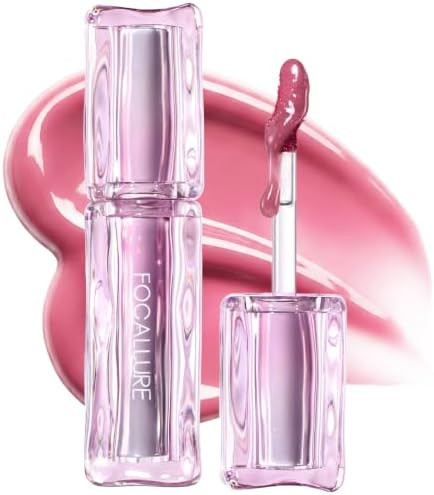 FOCALLURE Lip Tint Stain - Long-lasting, Hydrating, Waterproof, AQUA