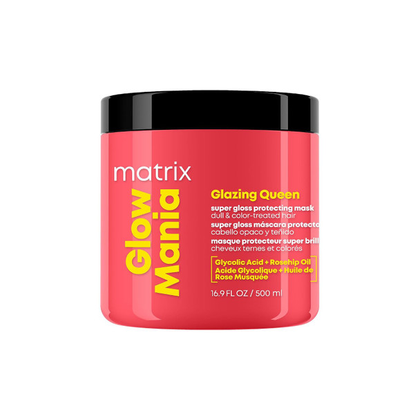 Matrix Glow Mania Super Gloss Protecting Mask – For Dull Hair