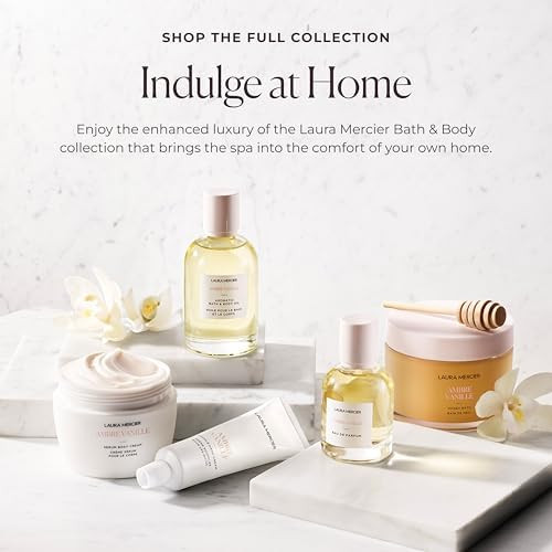 Laura Mercier Hydrating Body Wash Foaming Daily Body Cleanser Up to 10HR Hydration Softens and Smooths Skin Non Drying Formula Creamy Gel Texture