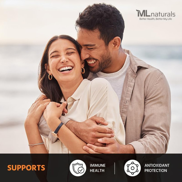 ML Naturals Liposomal Vitamin C 1,700mg Vegetable Capsules