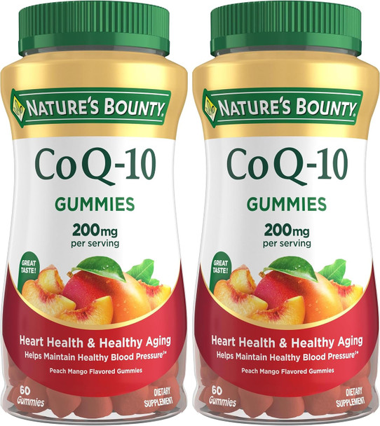 Nature's Bounty CoQ10 Gummies, 200mg, 60 Count