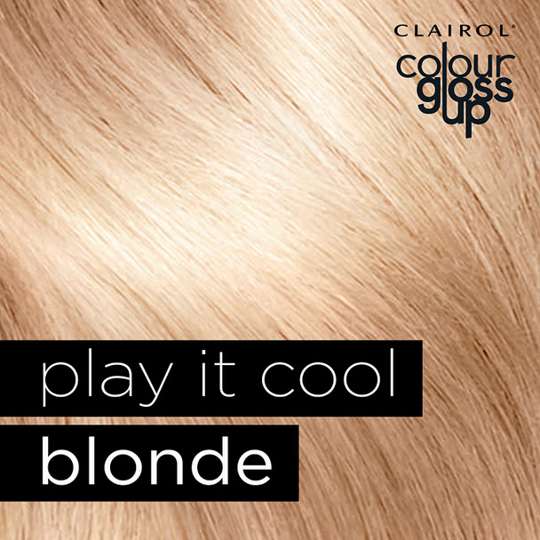 Clairol Colour Gloss Up, Temporary Colour Gloss, Play It Cool Blonde, 130ml