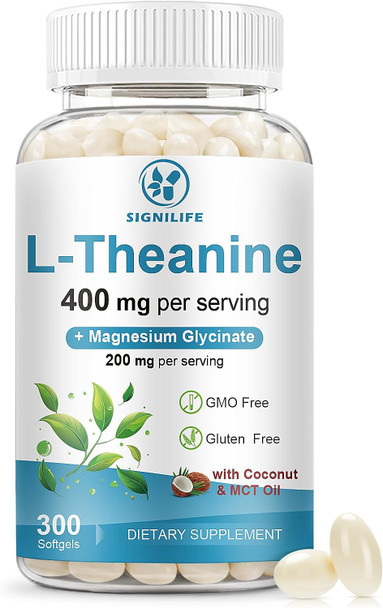 SIGNILIFE L-Theanine with Magnesium Glycinate