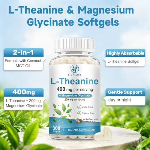 SIGNILIFE L-Theanine with Magnesium Glycinate