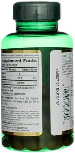 Nature's Bounty Co Q-10 200 mg, 80 Tablets