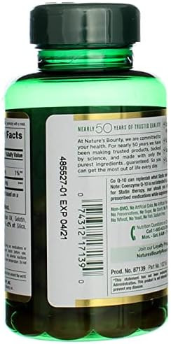 Nature's Bounty Co Q-10 200 mg, 80 Tablets