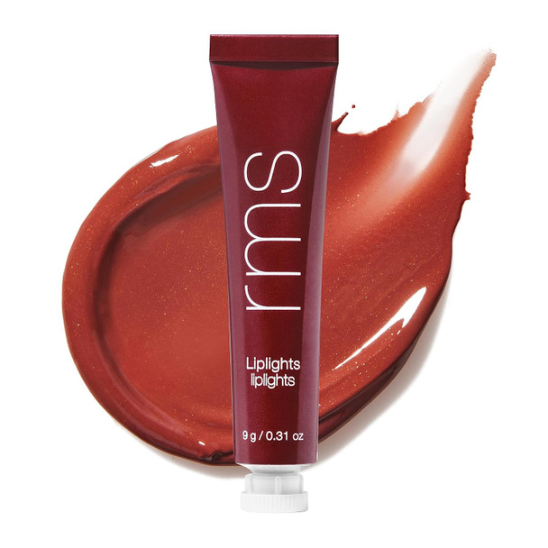 RMS Beauty Liplights Cream Lip Gloss, 0.3 oz
