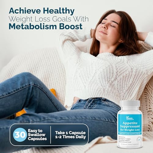 DR VITAMIN SOLUTIONS Appetite Suppressant for Weight Loss Thermogenic Fat Burner Ephedra Free