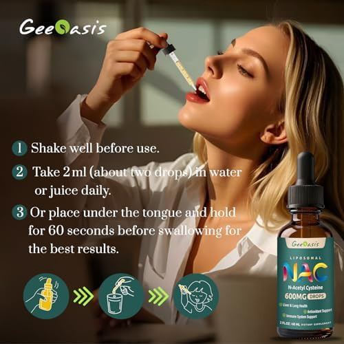 Geeoasis Liposomal Liquid NAC Supplement