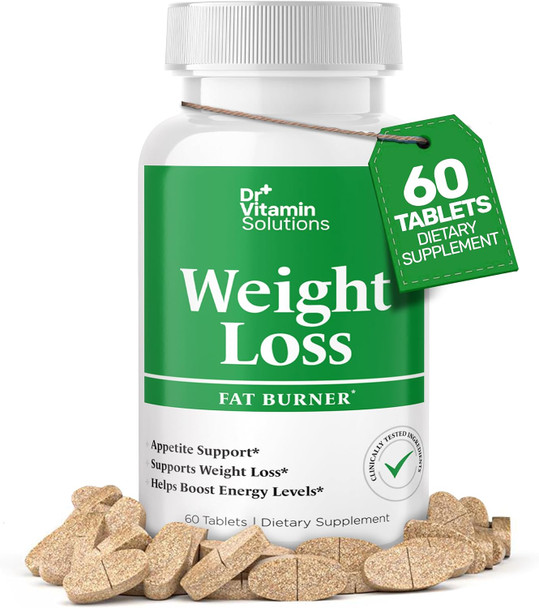 DR VITAMIN SOLUTIONS Fat Burner for Women and Men Thermogenic Weight Loss Appetite Suppressant