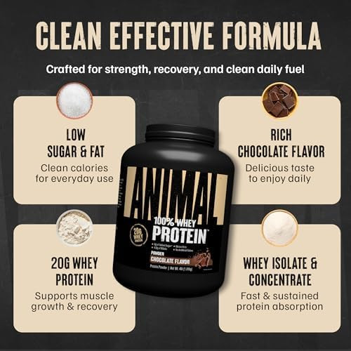 Animal 100% Whey Protein Powder 20G High Protein