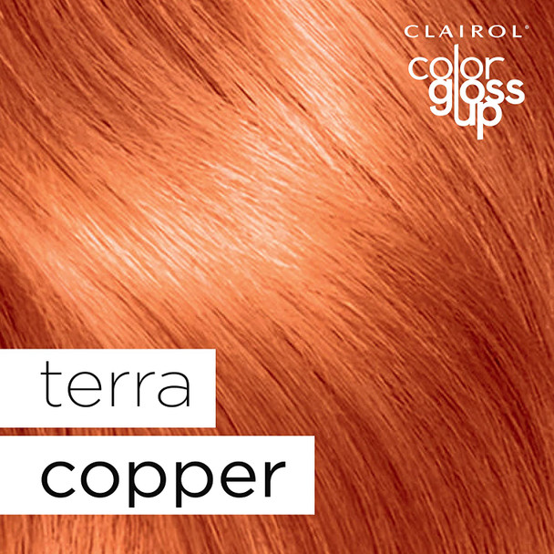 Clairol Colour Gloss Up, Temporary Colour Gloss, Terra Copper, 130ml