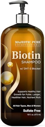 Majestic Pure Biotin Shampoo Sulfate & Paraben Free