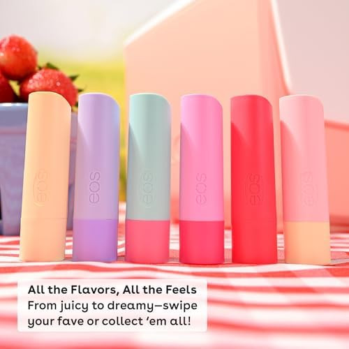eos Natural Shea Lip Balm- Fruity Multi Flavor