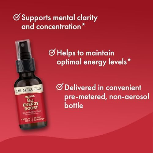 Dr. Mercola Methyl B12 Energy Boost BlackBerry