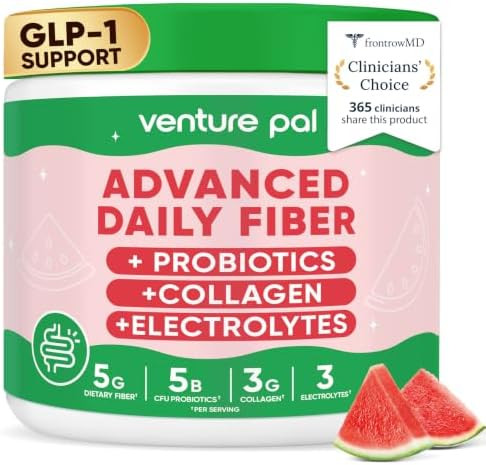 Venture Pal 6-in-1 Advanced Daily Prebiotic Fiber Supplement Powder