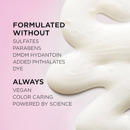 L’Oreal Paris Sulfate Free Glossing Shampoo with Glycolic Acid, Provides Intense Glass Hair Shine, Smoothness and  Soft Feel  Suitable for Dull  Dry  and Color-Treated Hair  EverPure