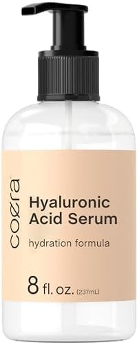 Coera Hyaluronic Acid Serum  8 fl oz  Moisturizing and Hydrating
