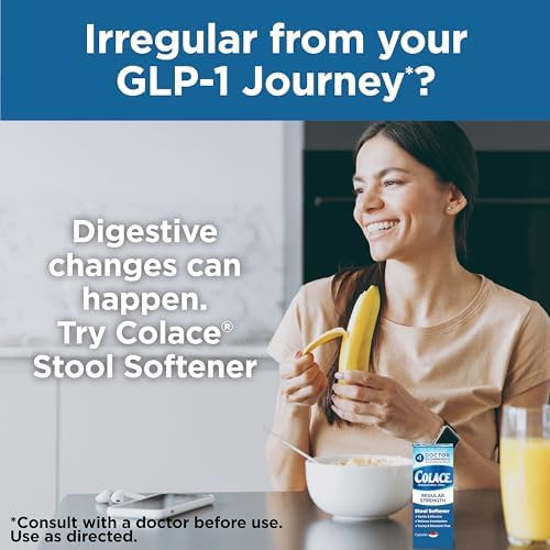 Colace Stool Softener Constipation Relief