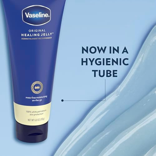 Vaseline Original Petroleum Healing Jelly Tube For Dry Skin 6.8oz 1ct