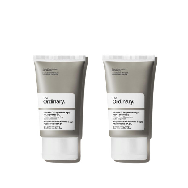 The Ordinary Vitamin C Suspension 23% + Hyaluronic Acid Spheres 2%  Serum with Pure L-Ascorbic Acid