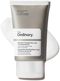 The Ordinary Vitamin C Suspension 23% + Hyaluronic Acid Spheres 2%  Serum with Pure L-Ascorbic Acid