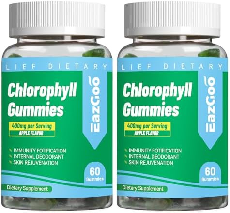 EAZGOO  Chlorophyll Gummies for Body Odor Deodorant*