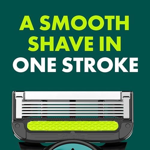Gillette Labs Special NFL Eagles Edition Shaving Razor for Men  1 Handle 4 Razor Blade Refills and  Magnetic Stand GilletteLabs with Exfoliating Bar
