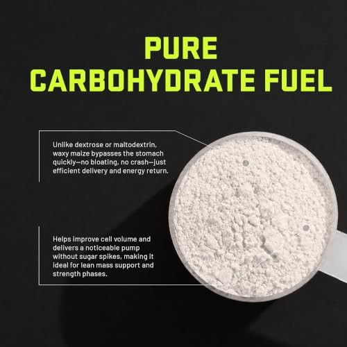 Ultimate Nutrition Waxy Maize, Fast Absorbing Carbohydrate Powder, 3 lb