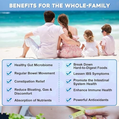 ZEBORA Probiotics for Women and Men  100 Billion Plus Digestive Enzymes and Prebiotics Highest Potency 3-in-1 Complete Probiotics for Digestive Health Immune Support
